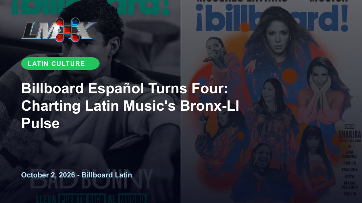Billboard Español Turns Four: Charting Latin Music's Bronx-LI Pulse