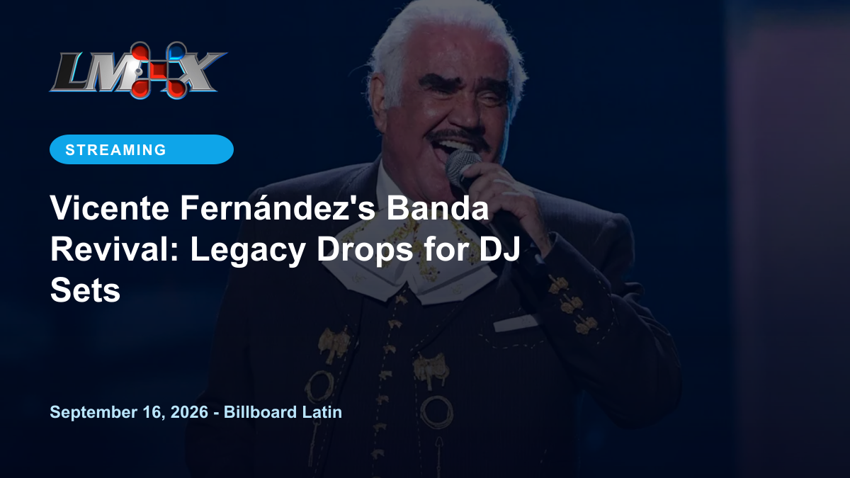 Vicente Fernández's Banda Revival: Legacy Drops for DJ Sets